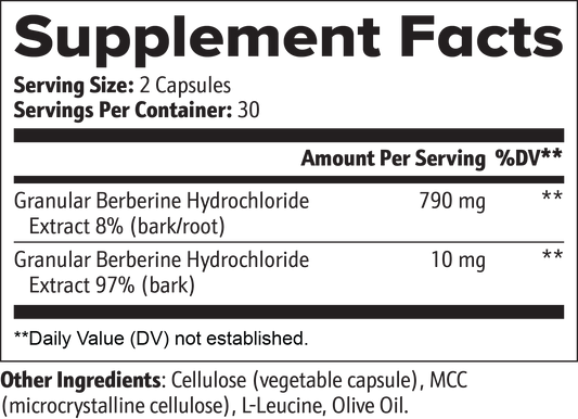 Berberine - 800 mg