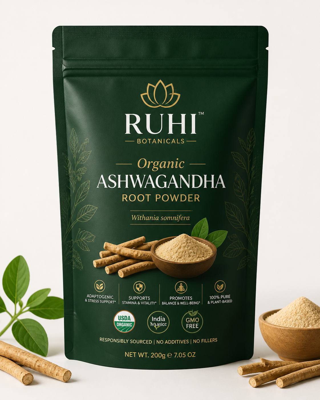 Organic Ashwagandha Root Powder