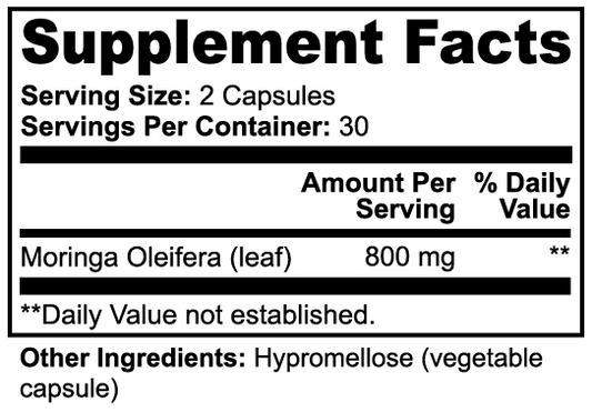 Moringa Pure - 800 mg