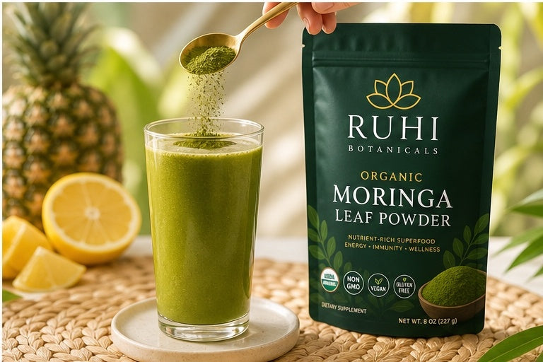 Organic Moringa Leaf Powder